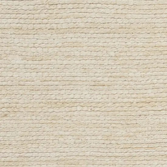 Ivory Jute Hand Woven Area Rug Photo 7
