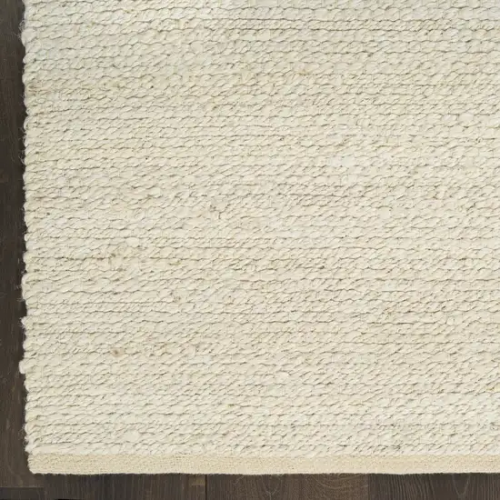 Ivory Jute Hand Woven Area Rug Photo 7