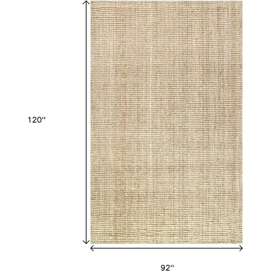 Ivory Jute Handmade Area Rug Photo 7