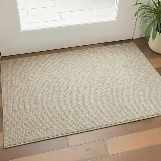 Ivory Jute Handmade Area Rug Photo 2