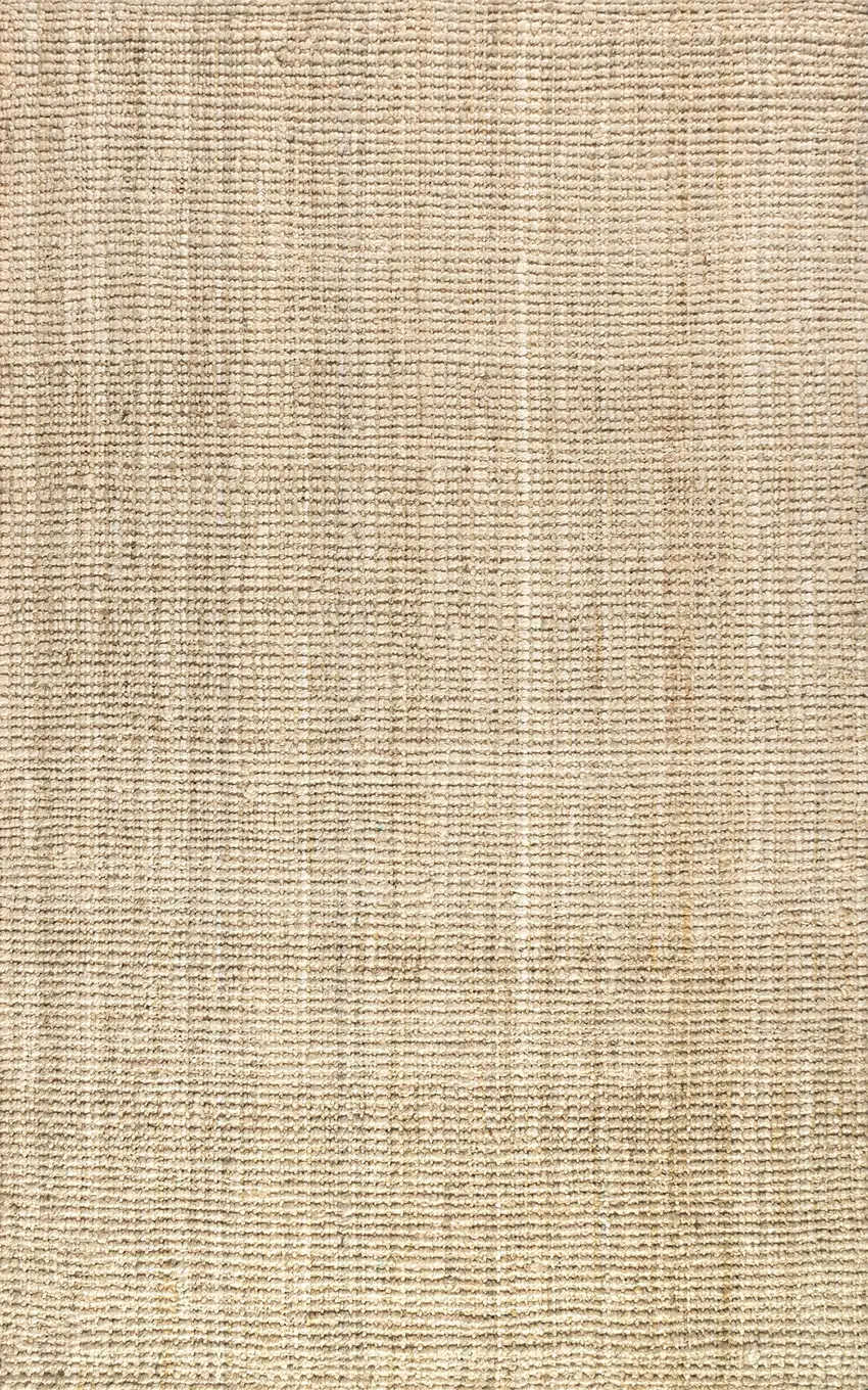 Ivory Jute Handmade Area Rug Photo 4