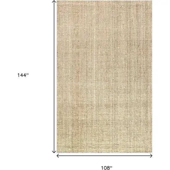 Ivory Jute Handmade Area Rug Photo 7