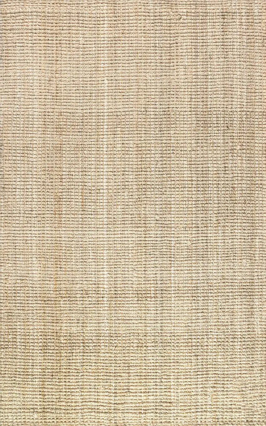 Ivory Jute Handmade Area Rug Photo 2