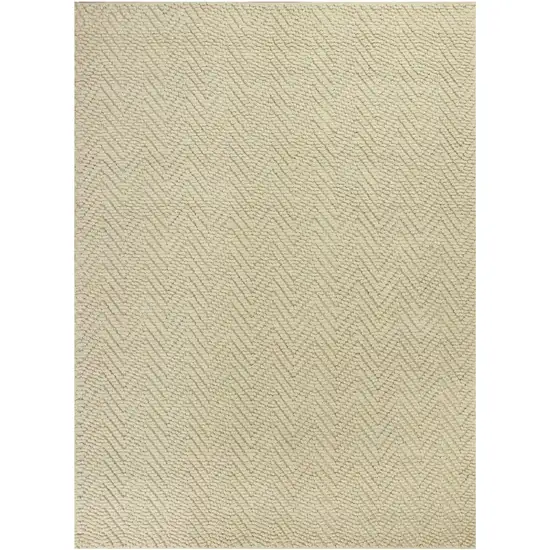 2' X 7' Ivory Jute Runner Rug Photo 2