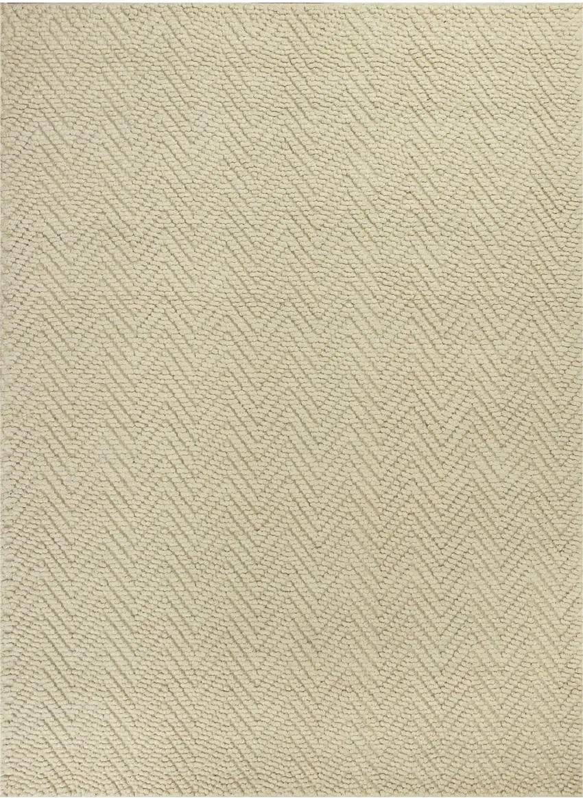 2' X 7' Ivory Jute Runner Rug Photo 2