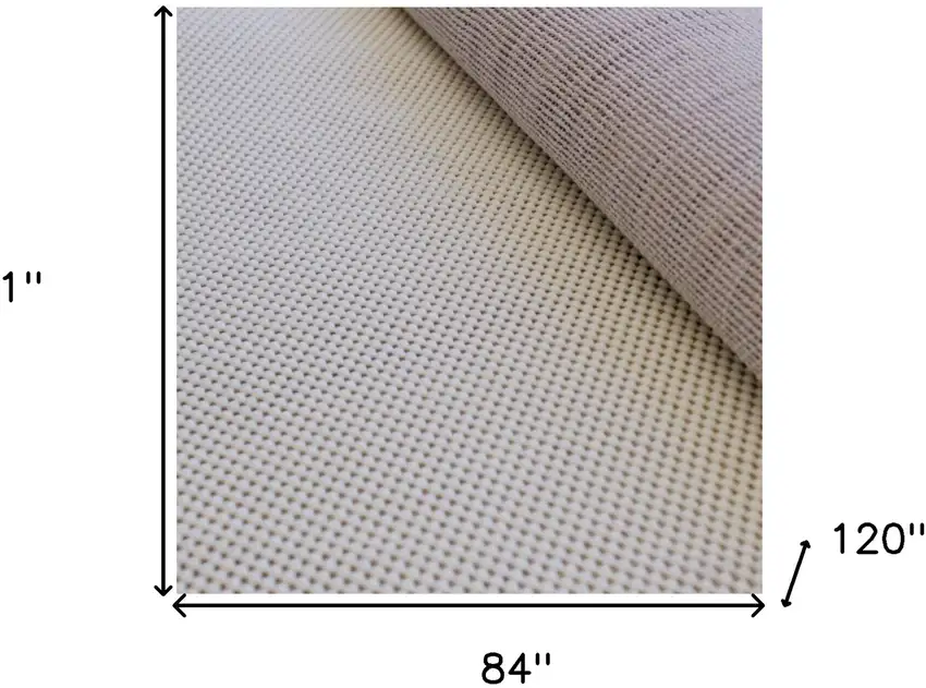Ivory King's Premium Non Slip Rug Pad Photo 6