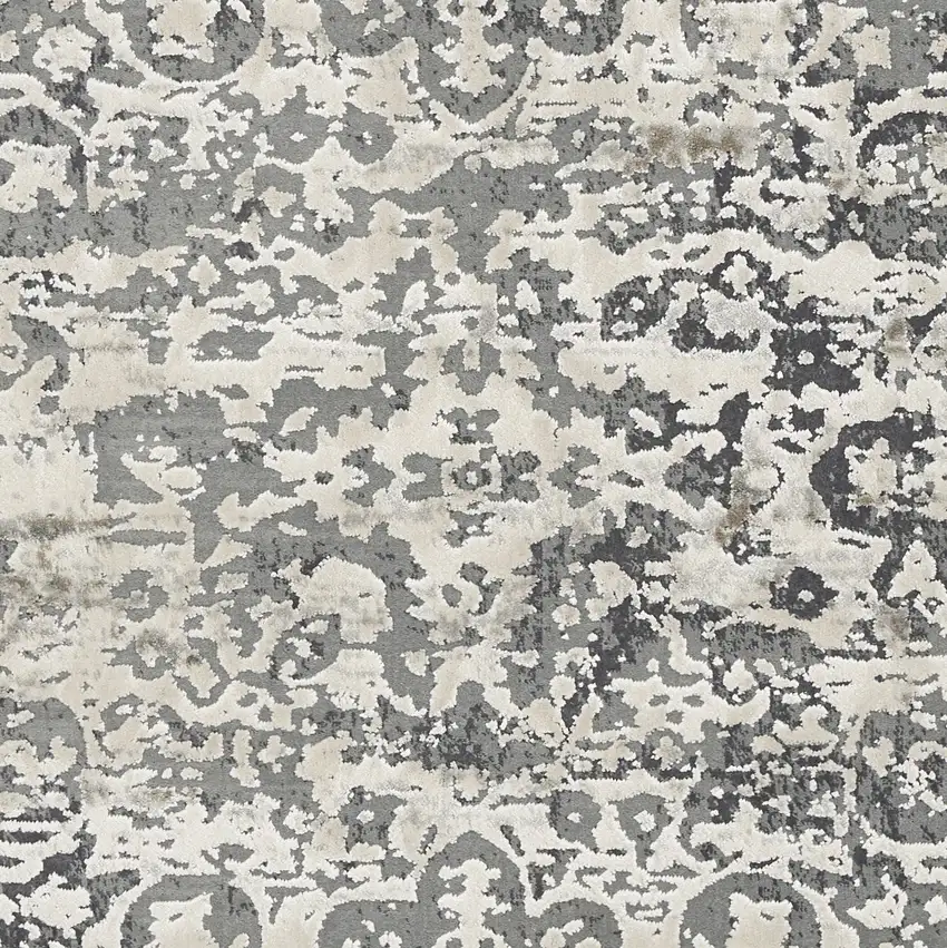 Ivory Medallion Area Rug Photo 2