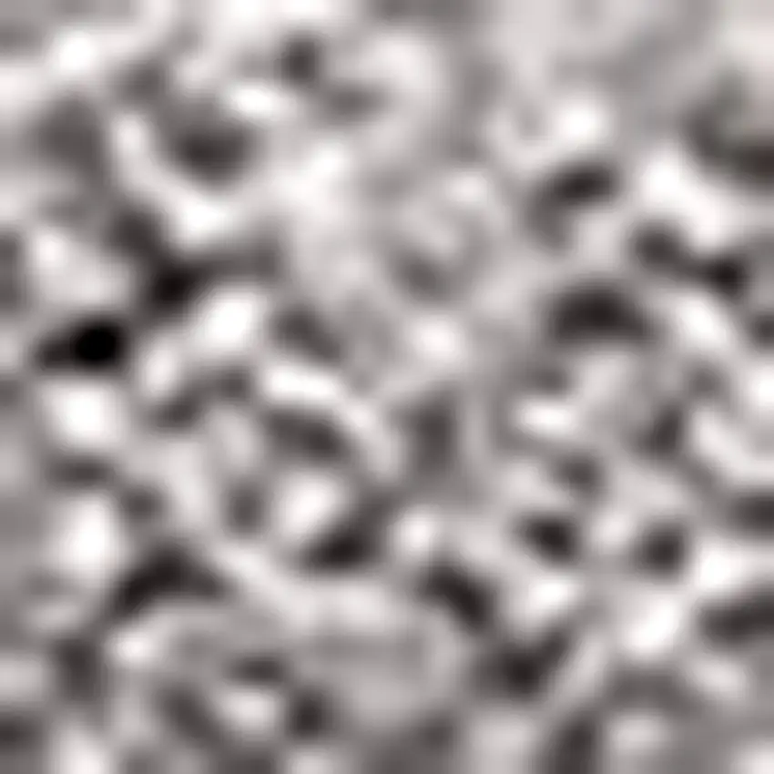 Ivory Modern Solid Shag Area Rug Photo 8