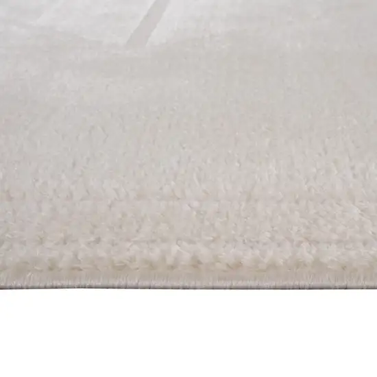 Ivory Moroccan Runner Rug Photo 6
