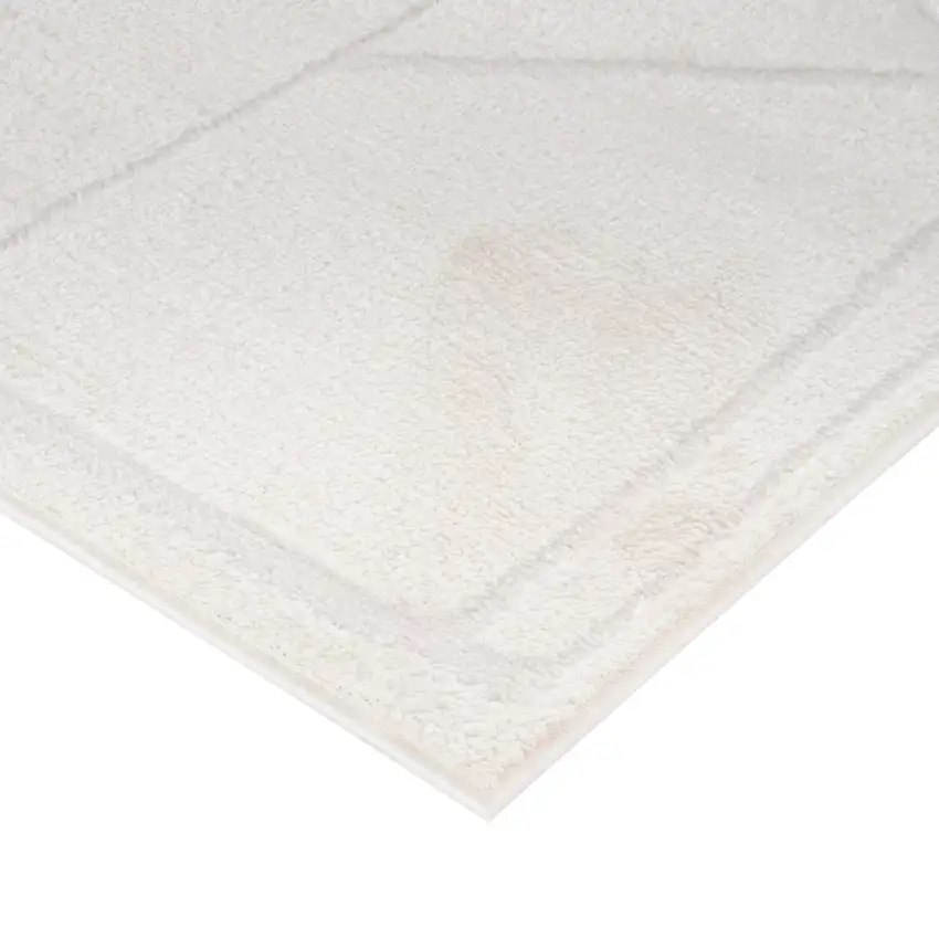 Ivory Moroccan Runner Rug Photo 7