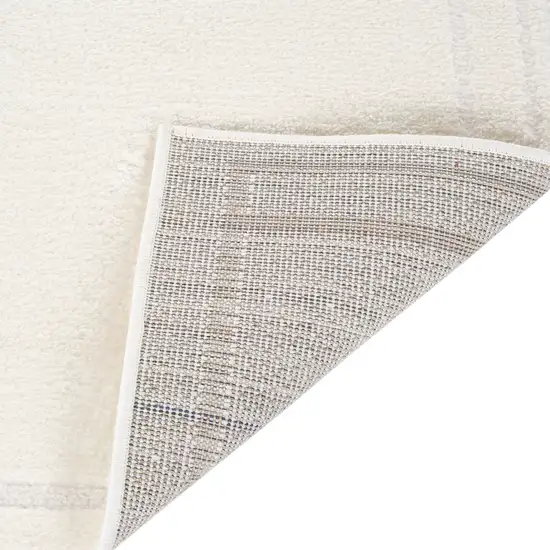 Ivory Moroccan Runner Rug Photo 8