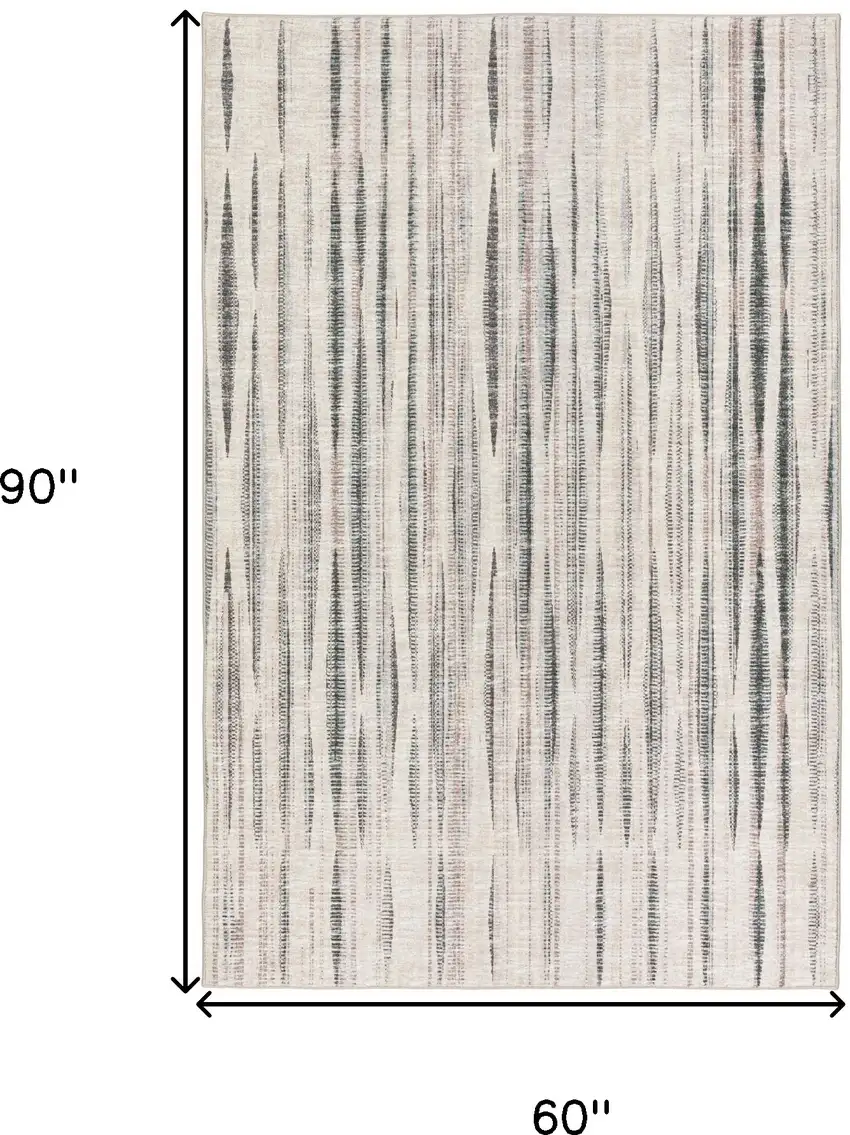 Ivory Ombre Tufted Handmade Area Rug Photo 7