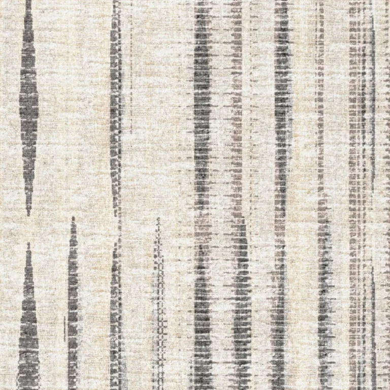 Ivory Ombre Tufted Runner Rug Photo 3