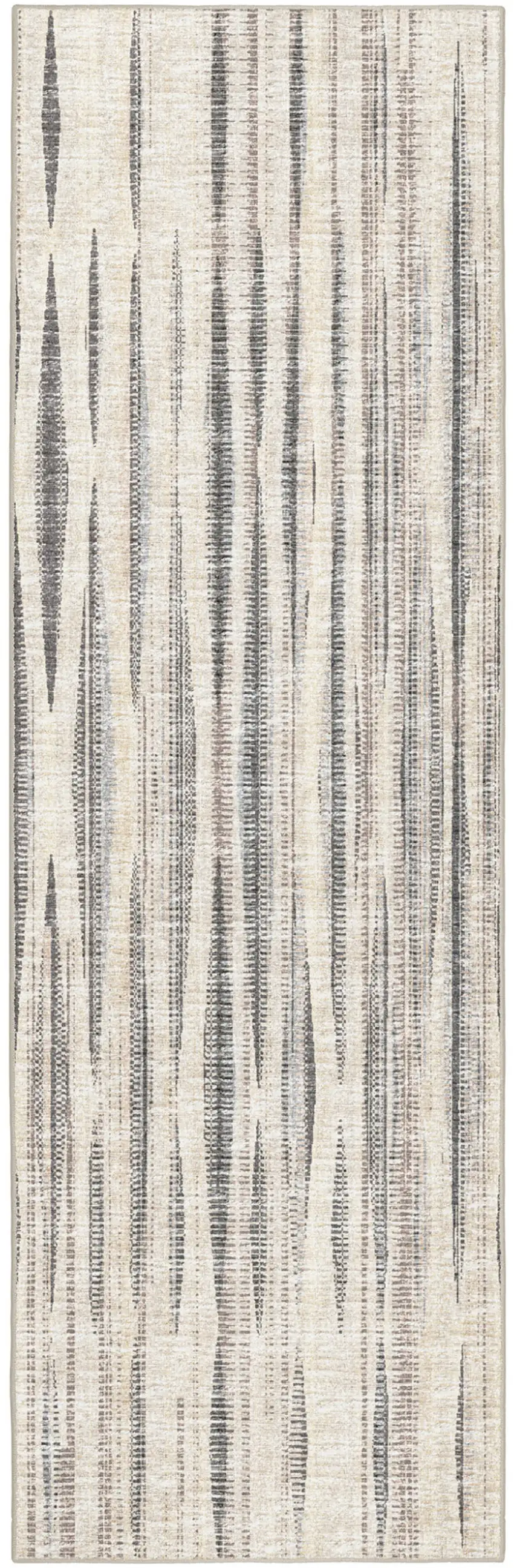 Ivory Ombre Tufted Runner Rug Photo 5