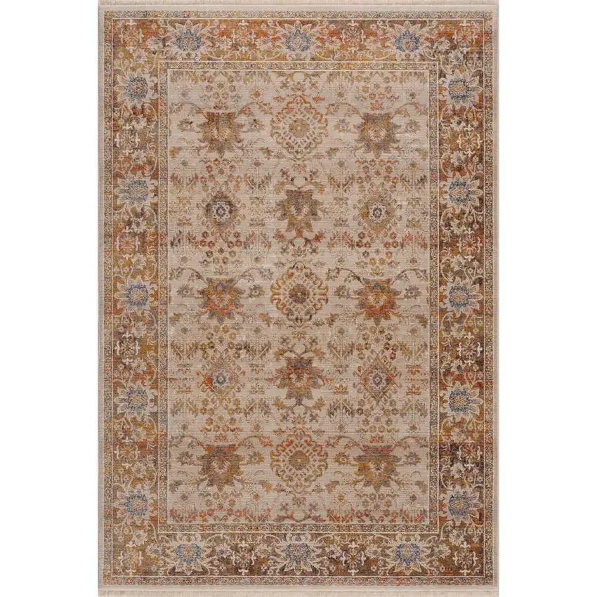 Ivory Oriental Area Rug Photo 1