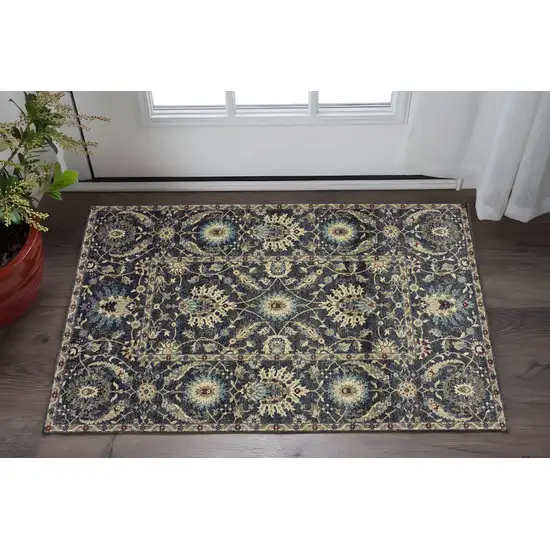 Ivory Oriental Area Rug Photo 1