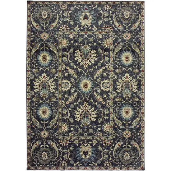 Ivory Oriental Area Rug Photo 2