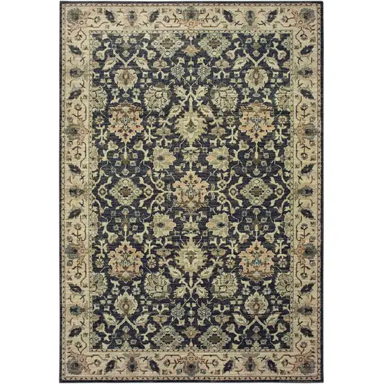 Ivory Oriental Area Rug Photo 5