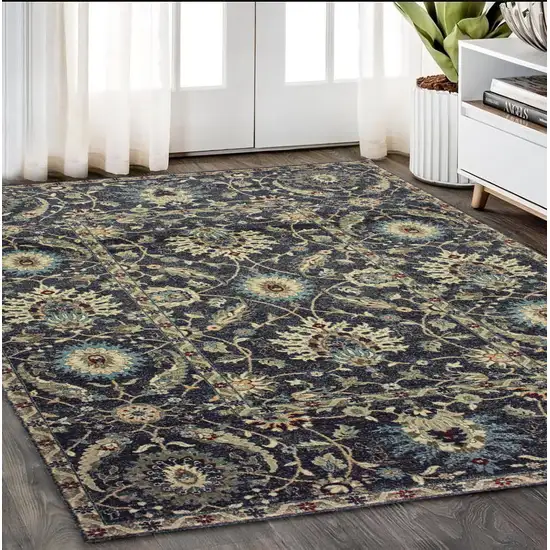 Ivory Oriental Area Rug Photo 1