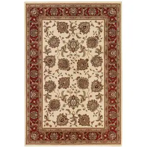 Photo of Ivory Oriental Area Rug