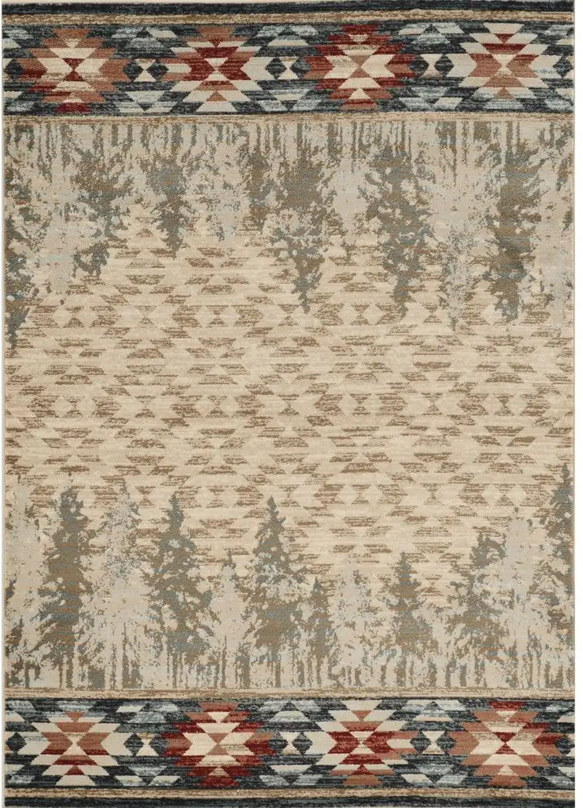 Ivory Pines Area Rug Photo 1