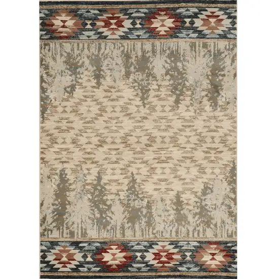 Ivory Pines Area Rug Photo 1