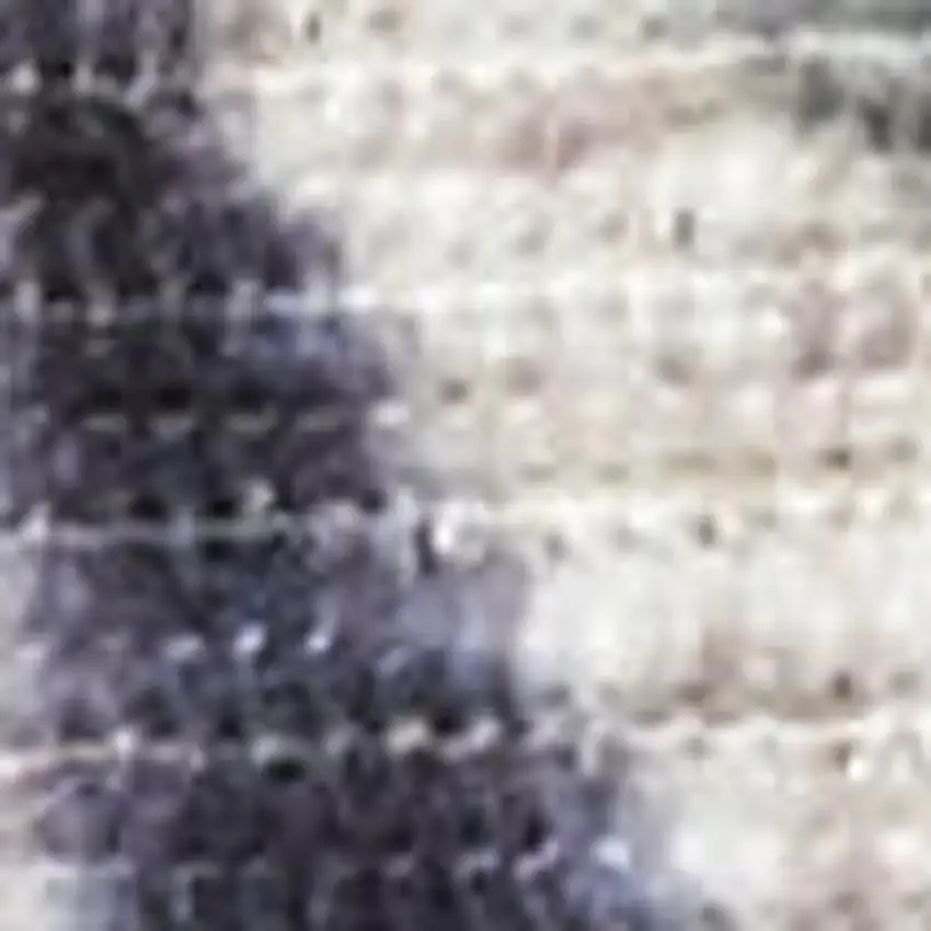 5' X 7' Ivory Pink and Green Floral Power Loom Washable Non Skid Area Rug Photo 3