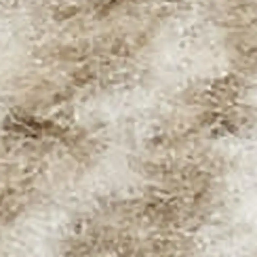 Ivory Plaid Power Loom Area Rug Photo 4