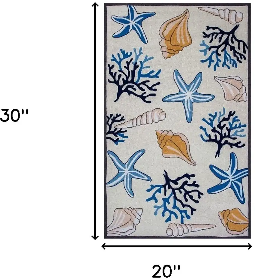 Ivory Hand Tufted Area Rug Photo 3