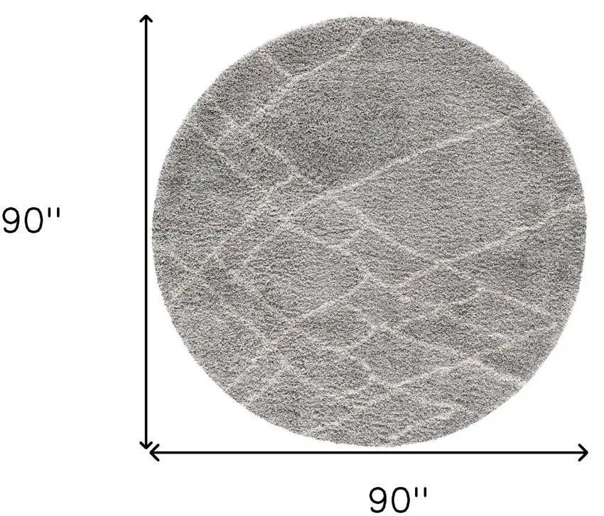 Ivory  Polyester Rug Photo 6