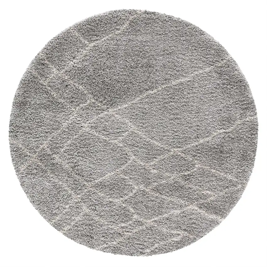 Ivory  Polyester Rug Photo 2