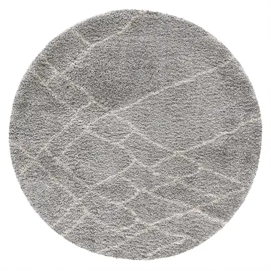 Ivory  Polyester Rug Photo 2