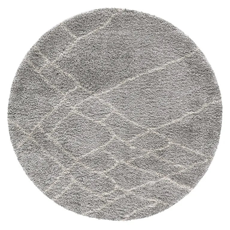 Ivory  Polyester Rug Photo 2