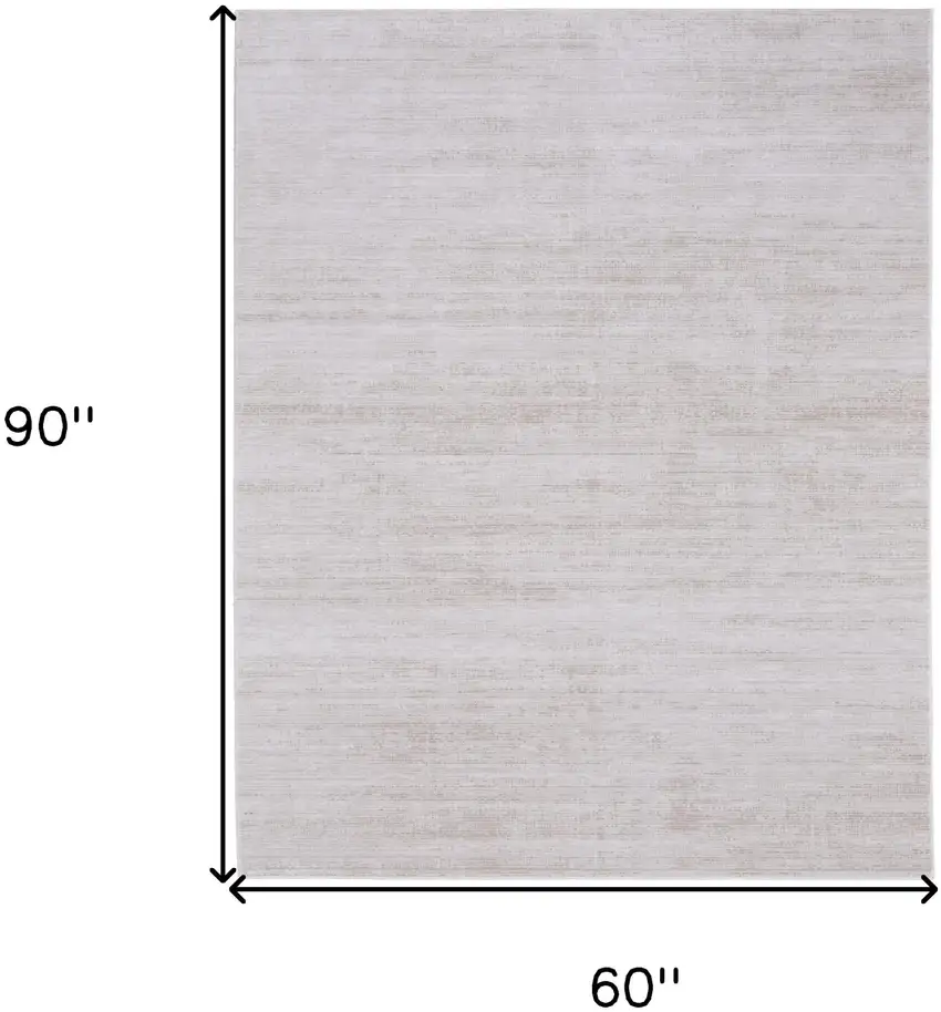Ivory Power Loom Area Rug Photo 3