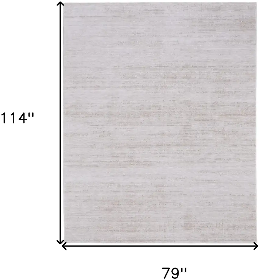 Ivory Power Loom Area Rug Photo 3
