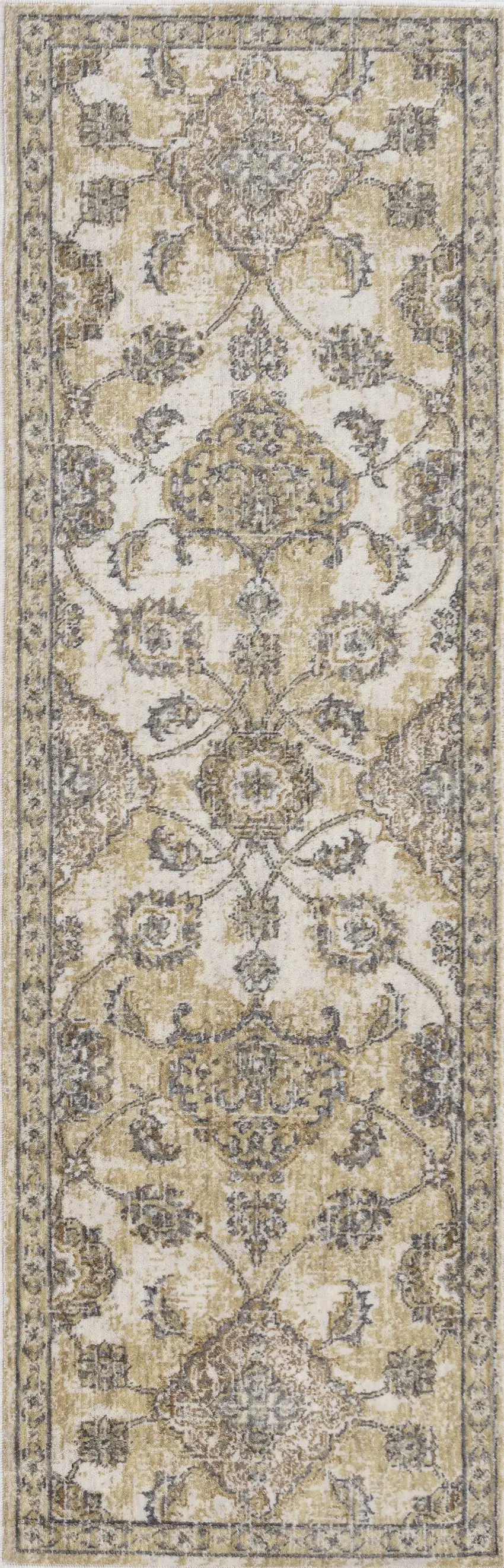 Ivory  Sand Wool Rug Photo 3