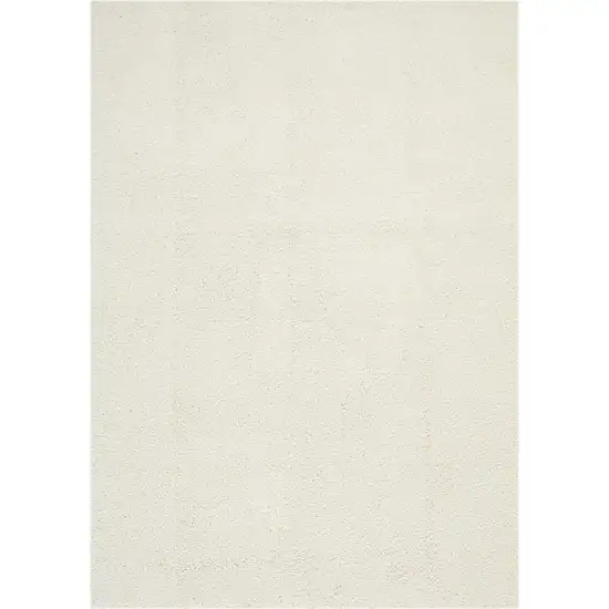 Ivory Shag Area Rug Photo 2