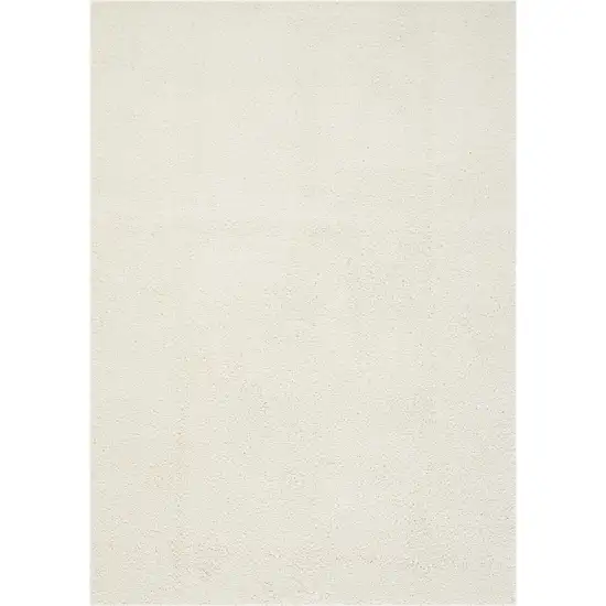 Ivory Shag Area Rug Photo 4