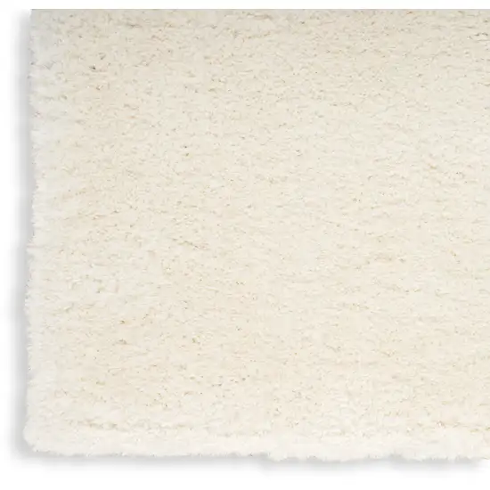 Ivory Shag Area Rug Photo 9