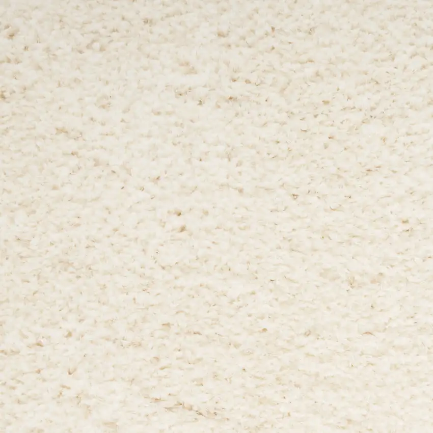 Ivory Shag Area Rug Photo 7