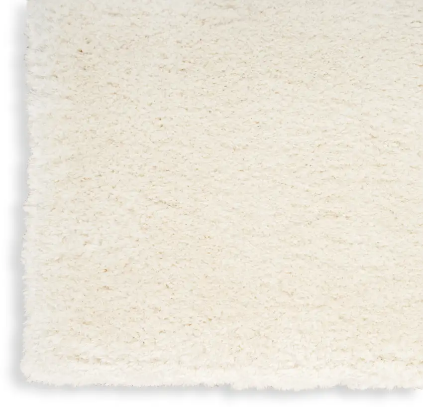 Ivory Shag Area Rug Photo 8