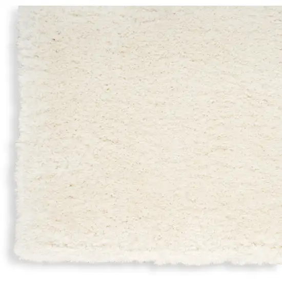 Ivory Shag Area Rug Photo 8