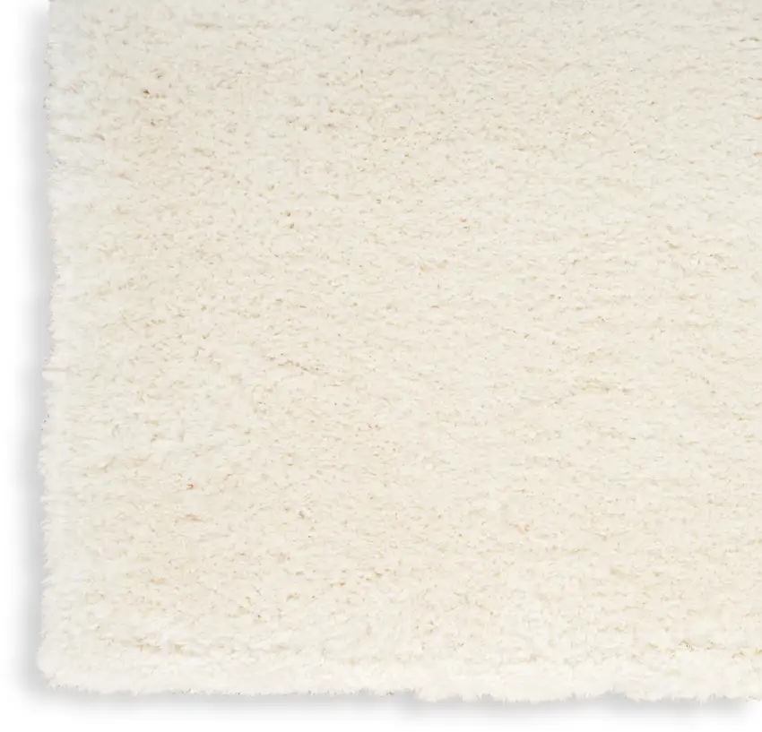 Ivory Shag Area Rug Photo 8