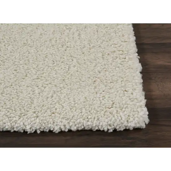 Ivory Shag Area Rug Photo 5
