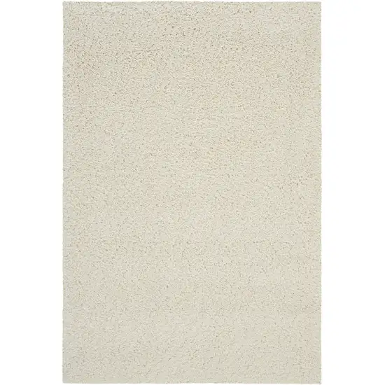 Ivory Shag Area Rug Photo 6