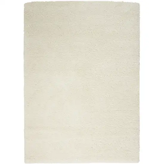 Ivory Shag Area Rug Photo 4