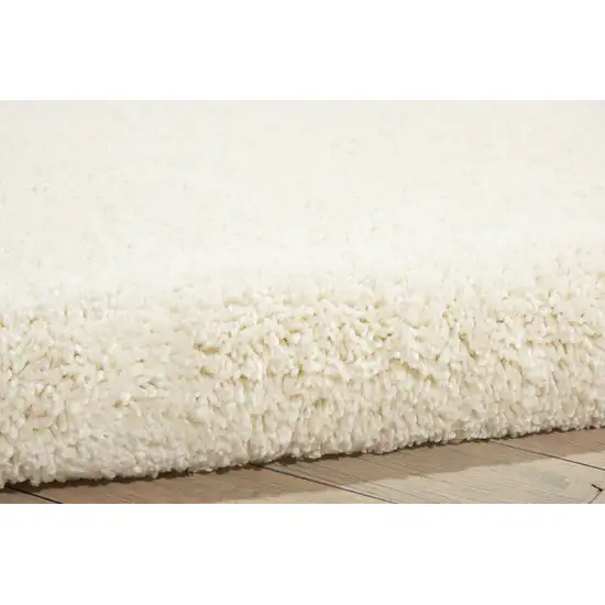 Ivory Shag Area Rug Photo 9