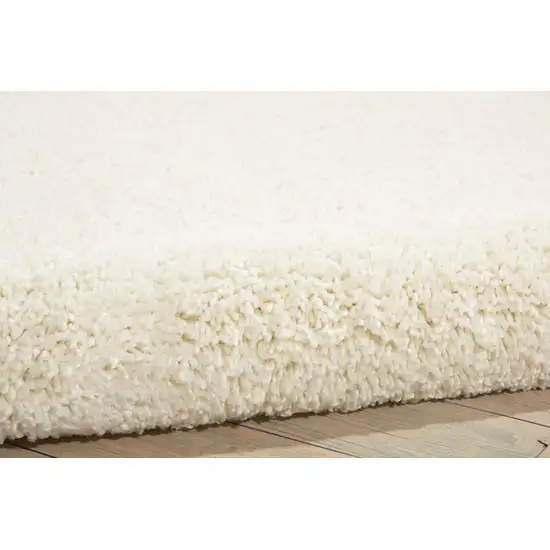 Ivory Shag Area Rug Photo 8