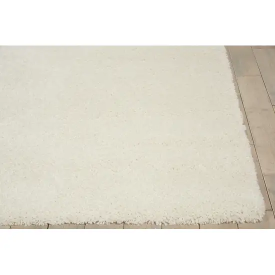 Ivory Shag Area Rug Photo 5