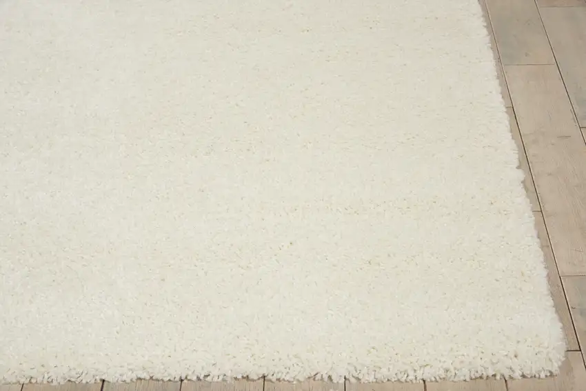 Ivory Shag Area Rug Photo 5
